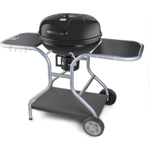 Barbacoa de carbón Fieldmann FZG 1014 54 cm tapa abombada con termómetro