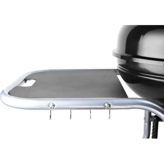 Barbacoa de carbón Fieldmann FZG 1014 54 cm tapa abombada con termómetro