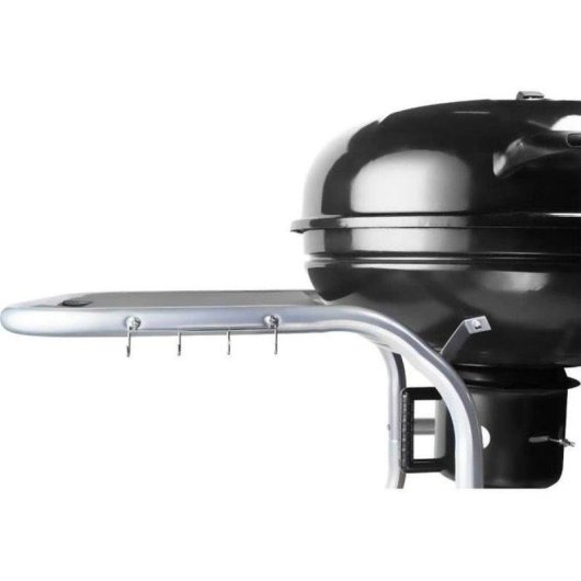 Barbacoa de carbón Fieldmann FZG 1014 54 cm tapa abombada con termómetro