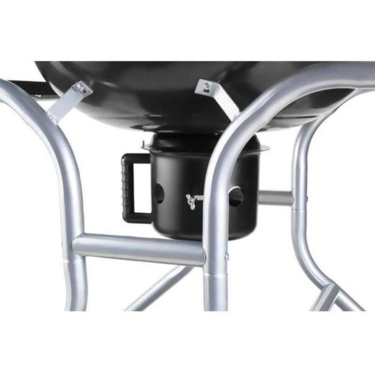Barbacoa de carbón Fieldmann FZG 1014 54 cm tapa abombada con termómetro