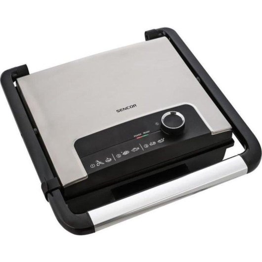 Grill Contact Sencor SBG 3710SS 2000W Plaques Antiadhésives 29,8x26,8 cm