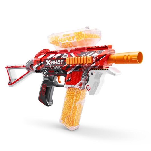 Zuru Xshot Hyper Gel Trace Fire Motorgetriebener Gel-Blaster 2500 Hydratierte Gele-Blaster