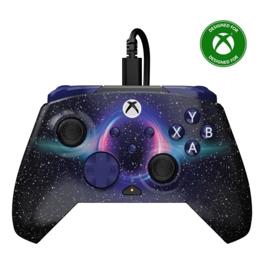 Mando Turtle Beach Rematch Advanced Con Cable Dark Cosmos Xbox/PC