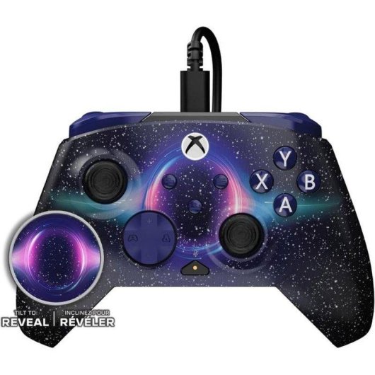 Mando Turtle Beach Rematch Advanced Con Cable Dark Cosmos Xbox/PC