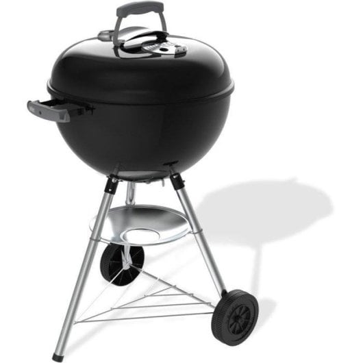 Weber Bar-B-Kettle 47 cm Schwarz - Holzkohlegrill mit integriertem Thermometer