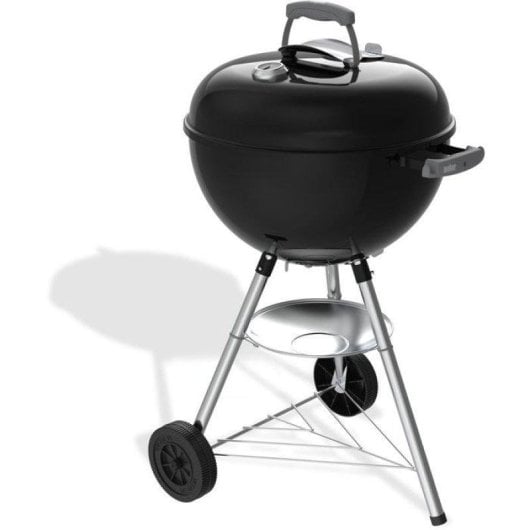 Weber Bar-B-Kettle 47 cm Schwarz - Holzkohlegrill mit integriertem Thermometer