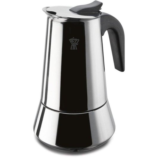 Caffettiera italiana Pezzetti Steelexpress acciaio inox 6 tazze induzione