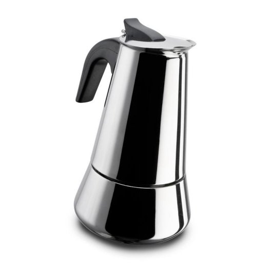 Caffettiera italiana Pezzetti Steelexpress acciaio inox 6 tazze induzione