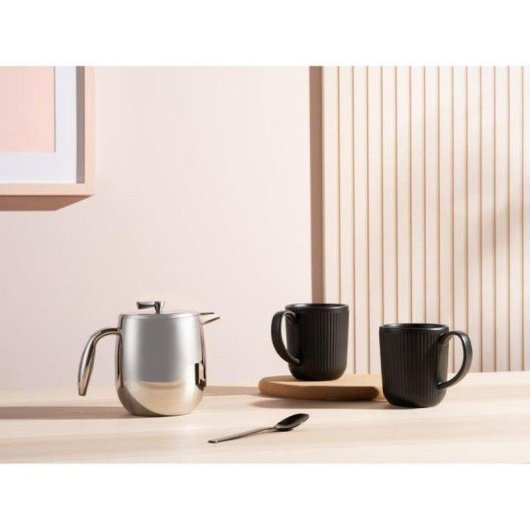 Cafetera manual Bodum Columbia acero inoxidable doble pared 0,5 L 4 tazas