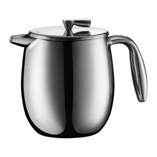 Cafetera manual Bodum Columbia acero inoxidable doble pared 0,5 L 4 tazas
