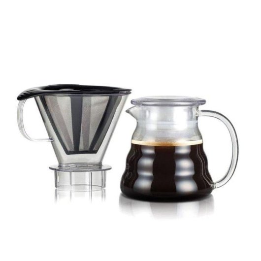 Cafetière à filtre Bodum Melior 0,6 L avec filtre inox et carafe en verre