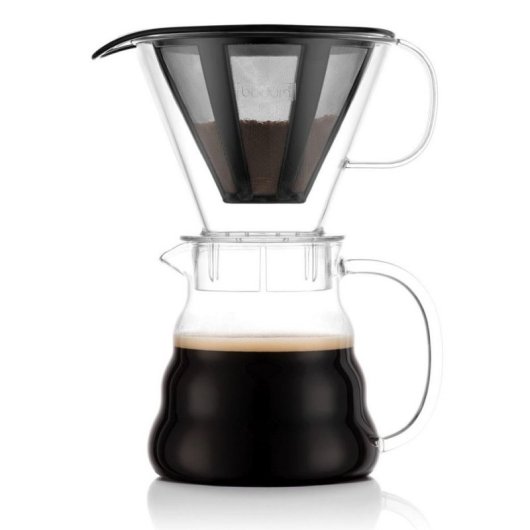 Cafetière à filtre Bodum Melior 0,6 L avec filtre inox et carafe en verre