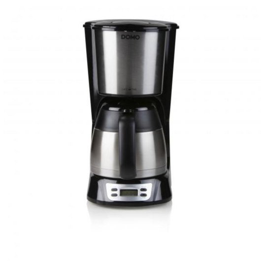 Cafetera de goteo Domo DO709K 1 L 1000 W con temporizador LCD 24 H