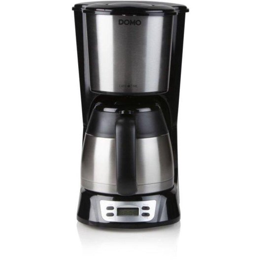 Cafetera de goteo Domo DO709K 1 L 1000 W con temporizador LCD 24 H