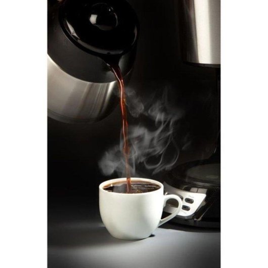 Cafetera de goteo Domo DO709K 1 L 1000 W con temporizador LCD 24 H