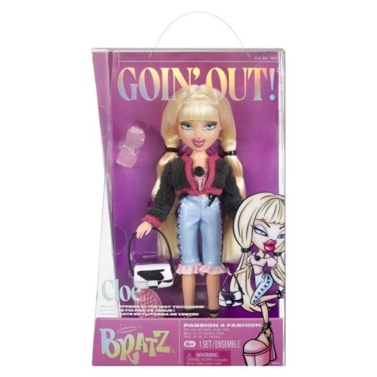 Bratz Goin' Out! Cloé Modepuppe mit Set und Zubehör