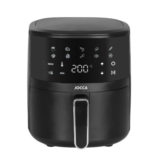 Fritadeira de Ar Jocca 2219p 4L 1400W 9 Programas Ecrã LED Tátil