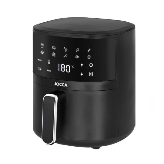 Fritadeira de Ar Jocca 2219p 4L 1400W 9 Programas Ecrã LED Tátil