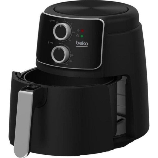 Heißluftfritteuse Beko FRL2242B 3,9L 1500W 8 Programme Timer Herausnehmbarer Korb