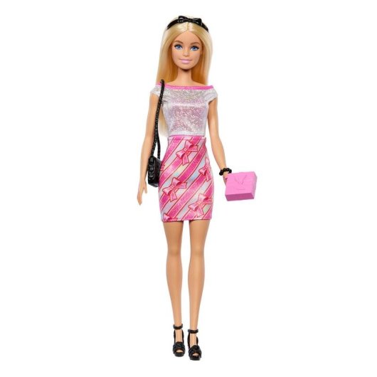 Adventskalender Barbie JFL63 mit 24 Teilen Puppe und Accessoires