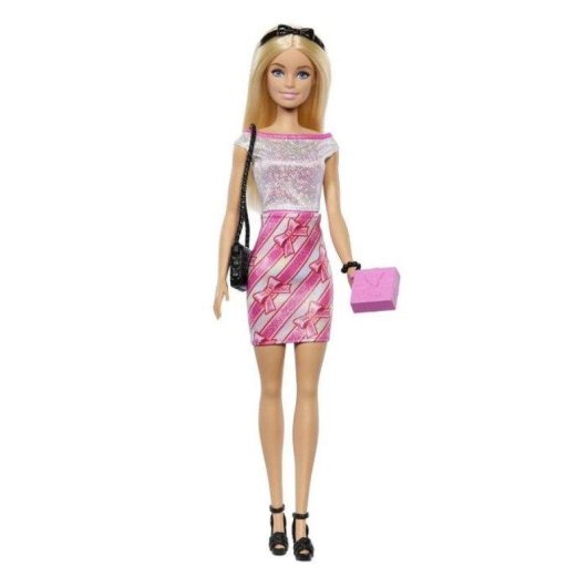 Adventskalender Barbie JFL63 mit 24 Teilen Puppe und Accessoires