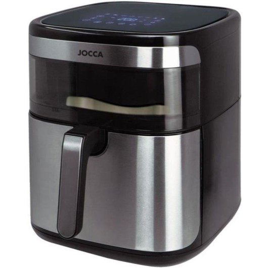 Freidora de Aire Jocca 2385 10L 1700W con Pantalla Táctil y 8 Programas