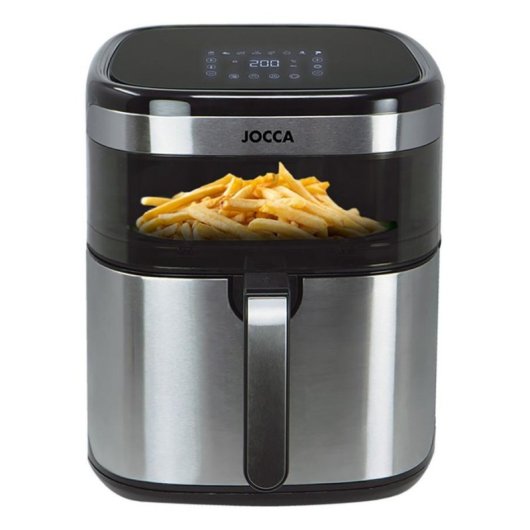 Freidora de Aire Jocca 2385 10L 1700W con Pantalla Táctil y 8 Programas