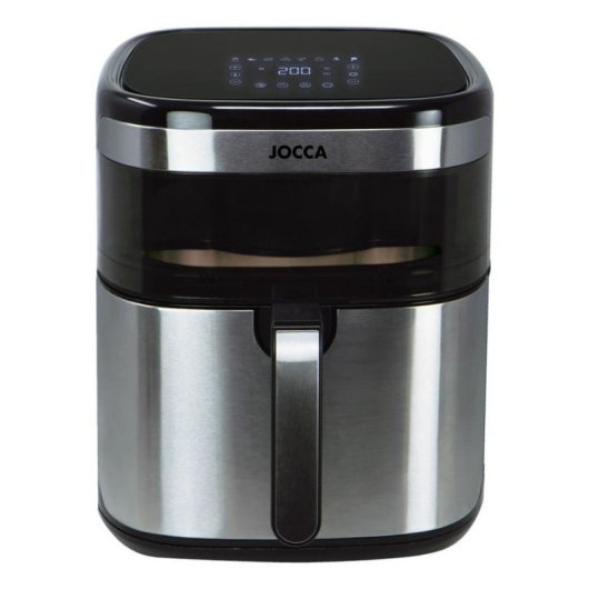 Freidora de Aire Jocca 2385 10L 1700W con Pantalla Táctil y 8 Programas