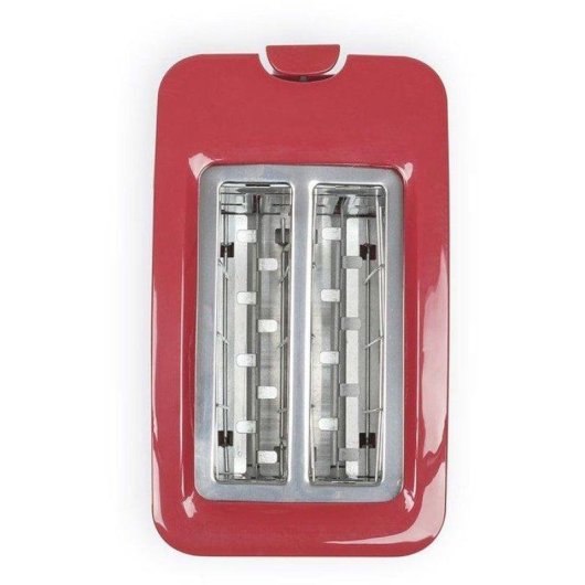 Tostapane Livoo DOD162RC 2 Fette 750W 7 Livelli Rosso