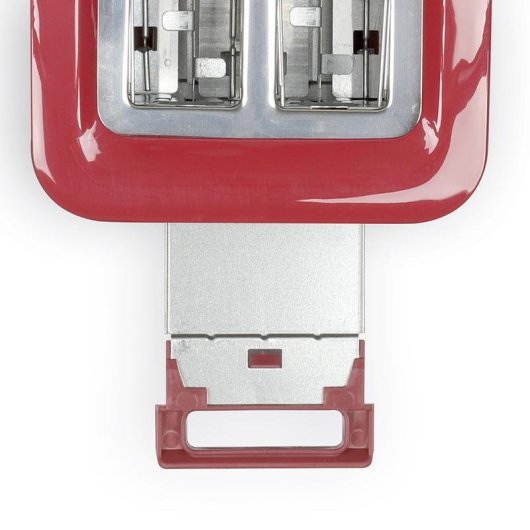 Tostapane Livoo DOD162RC 2 Fette 750W 7 Livelli Rosso