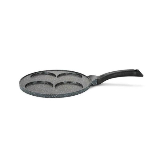 Frigideira Panquecas Livoo MEP148 26 cm Antiaderente 4 Moldes Alumínio Forjado Indução