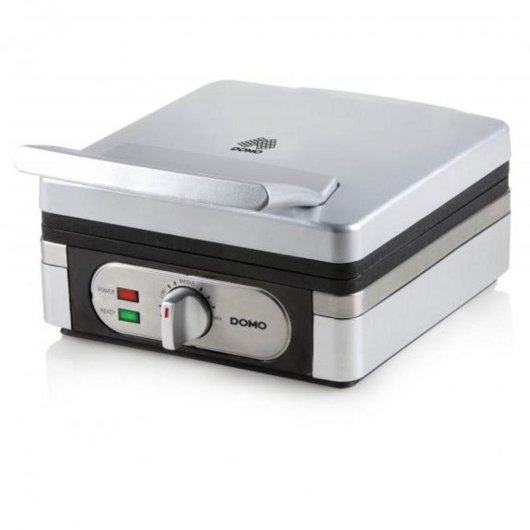 Waffleira Domo DO9047W 1400W 2 Piastre Rettangolari Profonde Antiaderenti