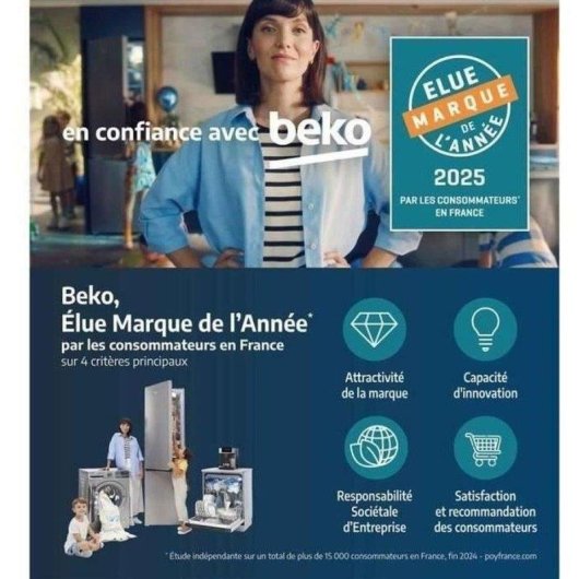 Campana extractora Beko Hixi64700uf1 Induction 60cm avec extraction intégrée
