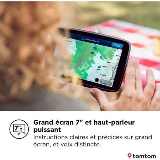 GPS TomTom GO Camper Max 7 (2ª Gen) 7" Pantalla Táctil 32 GB
