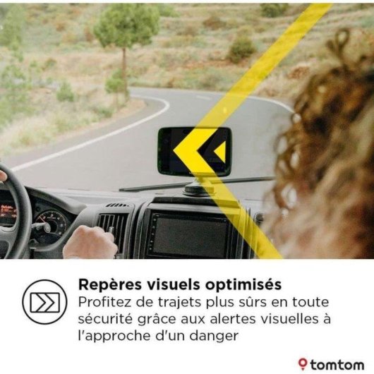 GPS TomTom GO Camper Max 7 (2ª Gen) 7" Pantalla Táctil 32 GB