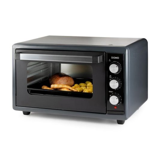 Mini Forno Domo DO808GO 50L 2000W Convecção Temporizador Preto