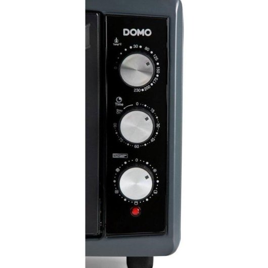 Mini Forno Domo DO808GO 50L 2000W Convecção Temporizador Preto