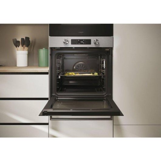 Einbaubackofen Candy CA6 N5B3LYTX Pyrolyse Hydrolyse Dampf 78L A++ WiFi Edelstahl