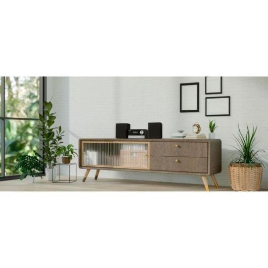 Micro Chaîne Medion Life E64088 10W RMS Bluetooth 5.3 CD DAB+/FM Graves
