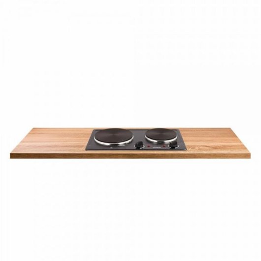 Plaque de cuisson Livoo DOC168N 2500W 2 zones 45cm Noir