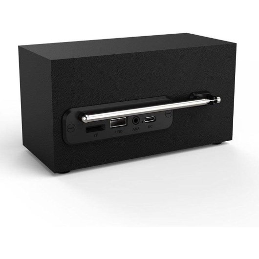 Tragebare Radio CGV BeBop FM Mini Bluetooth 5.3 Schwarz