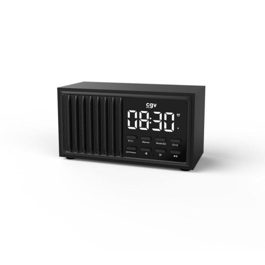 Tragebare Radio CGV BeBop FM Mini Bluetooth 5.3 Schwarz