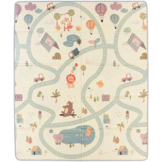 Spielmatte Reversibel Tineo 150x180cm XPE 1cm Wasserdicht