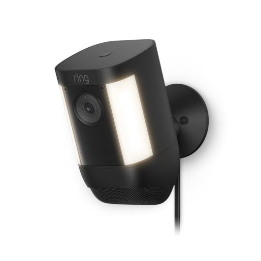 Cámara IP Ring Spotlight Pro Plug-in FullHD Visión Nocturna Exterior Audio Bidireccional