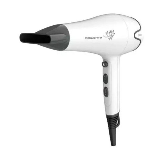 Secador de Pelo con Difusor Rowenta CV5708F0 2200W 3 Temperaturas 3 Velocidades Accesorios Blanco
