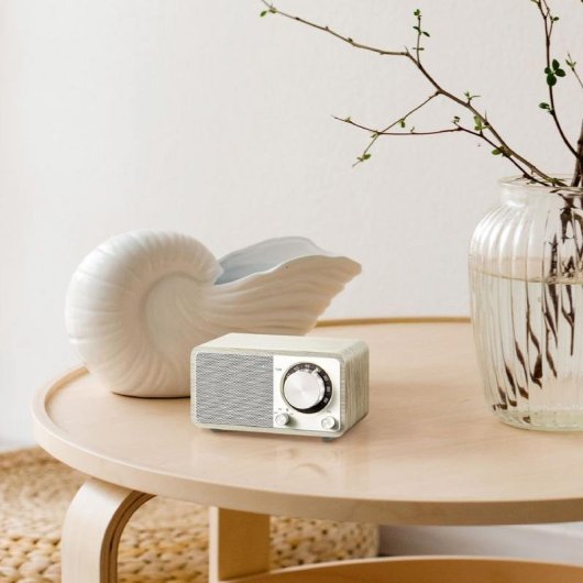 Radio Sangean WR-7 PLUS Bluetooth 5.1 Autonomie 40h Design Bois