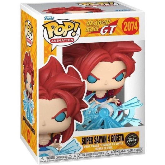 Figura Funko Pop! Dragon Ball GT Super Saiyan 4 Gogeta Glow-in-the-dark 9,5 cm