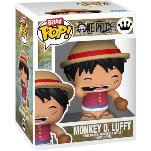 Funko Bitty Pop! One Piece 4er-Pack Vinyl Mini-Figuren 2,3 cm mit Chase-Box