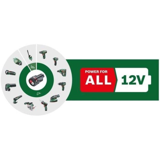 Trapano Avvitatore Bosch EasyDrill 1200 12V 1.5 Ah 2 Velocità 21 Coppie Mandrino 10 mm LED