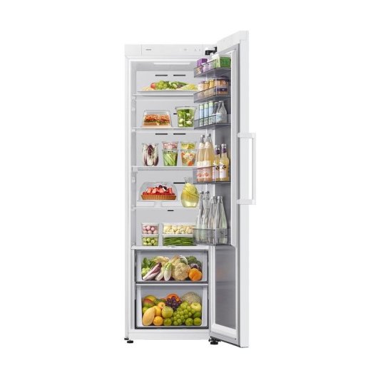 Frigorífico Una Puerta Samsung RR70H39FEVEF No Frost 186cm 387L E Blanco WiFi IA